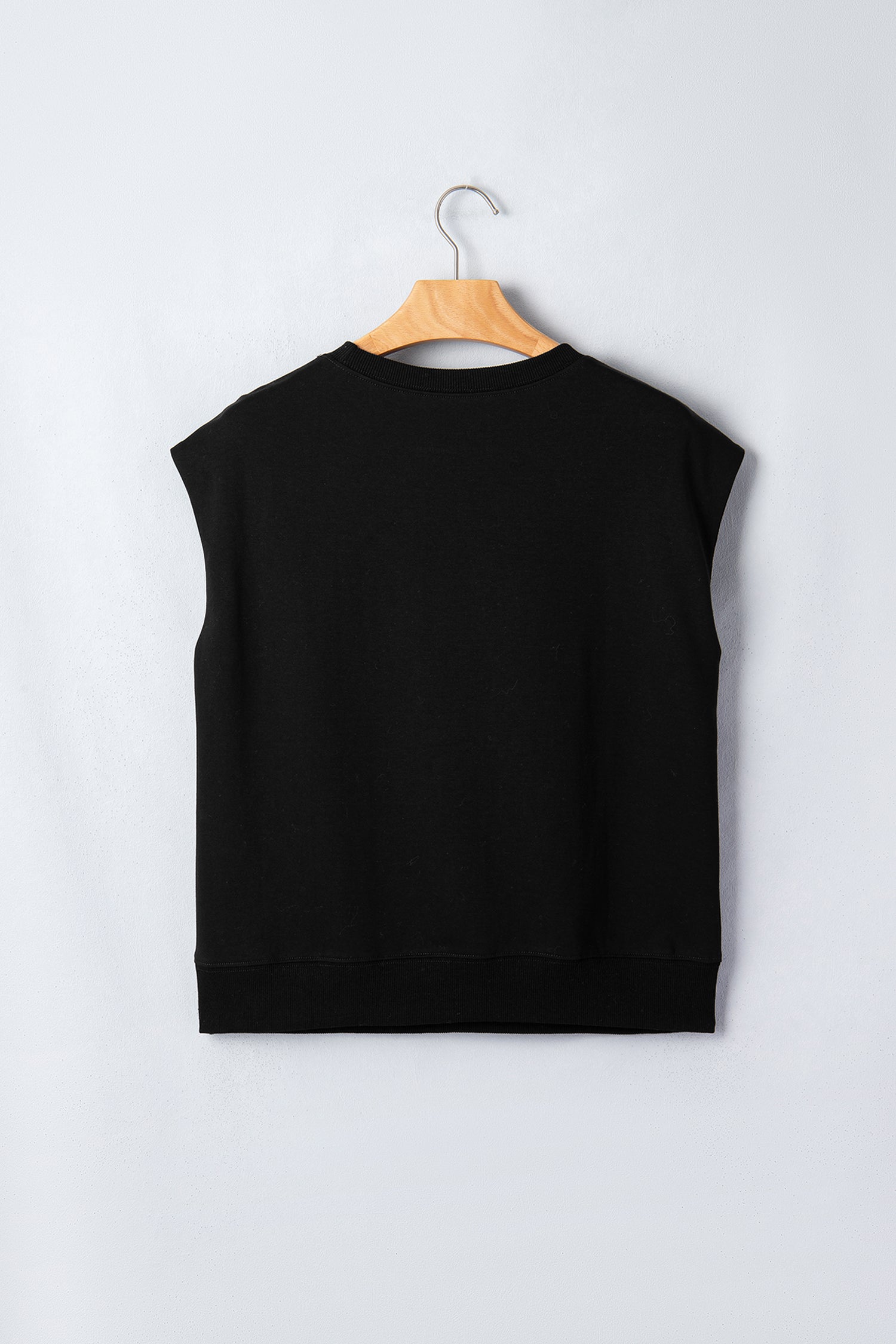 Black Casual Solid Short Sleeve Top with Metal Button Details Key Features